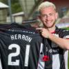 Herron becomes a target man