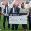 Centenary Club Lifeline half time presentation
