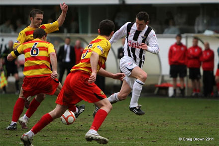 Martin Hardie v Partick Thistle Martin Hardie v Partick Thistle