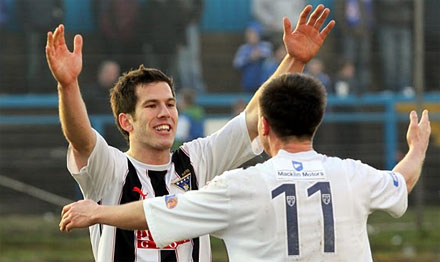 Liam Buchanan v Cowdenbeath Liam Buchanan v Cowdenbeath