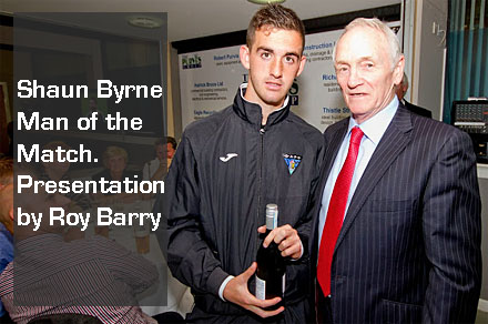 Shaun Byrne Man of the Match
