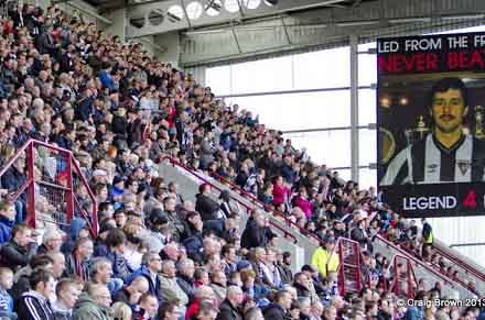 McCathie Stand v Cowdenbeath McCathie Stand v Cowdenbeath