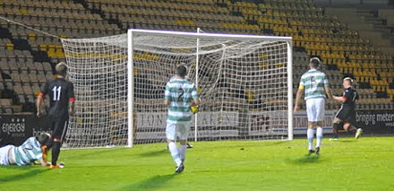 Allan Smith scores equaliser v Celtic U20s Allan Smith scores equaliser v Celtic U20s