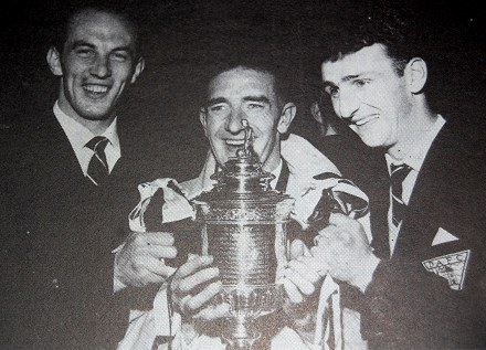 Ron Mailer lifts the Scottish Cup Ron Mailer lifts the Scottish Cup