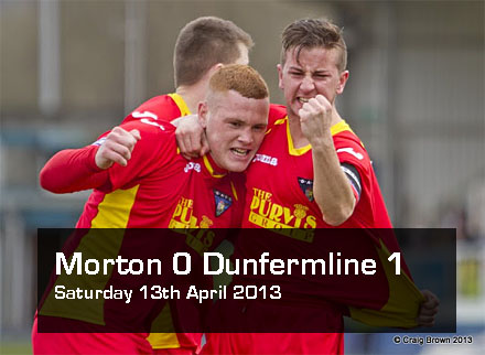 Morton 0 Dunfermline 1 Morton 0 Dunfermline 1