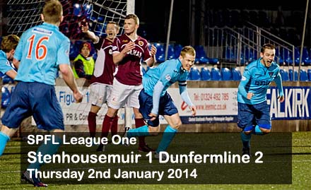 Stenhousemuir 1 Dunfermline 2 Stenhousemuir 1 Dunfermline 2
