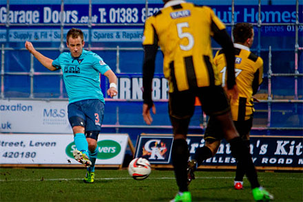 Danny Grainger shoots in number three Danny Grainger shoots in number three