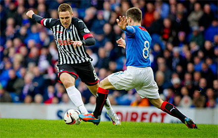 Stephen Husband v Rangers Stephen Husband v Rangers