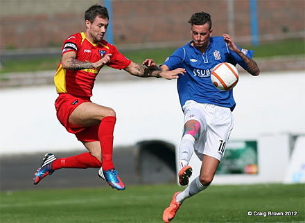 Jordan McMillan v Cowdenbeath