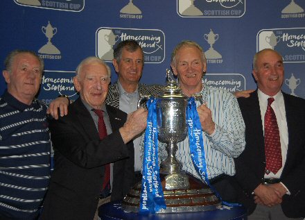 Willie Callaghan, Ron Mailer, Bert Paton, Roy Barry and Alex Smith Willie Callaghan, Ron Mailer, Bert Paton, Roy Barry and Alex Smith