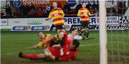 David Graham`s goal was disallowed David Graham`s goal was disallowed