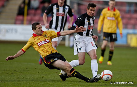 Craig Dargo v Partick Thistle Craig Dargo v Partick Thistle