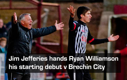 Ryan Williamson starts