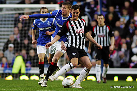 Andy Barrowman v Rangers Andy Barrowman v Rangers