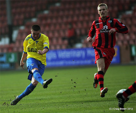 Joe Cardle v St Mirren Joe Cardle v St Mirren