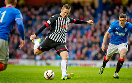 Stephen Husband v Rangers Stephen Husband v Rangers