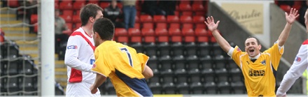 Steven Bell v Airdrie United Steven Bell v Airdrie United