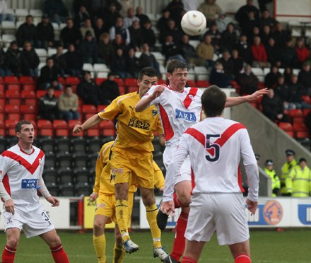 Airdrie United v Dunfermline Athletic Airdrie United v Dunfermline Athletic