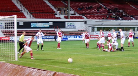 Reserves v Arbroath 14-10-08 Reserves v Arbroath 14-10-08