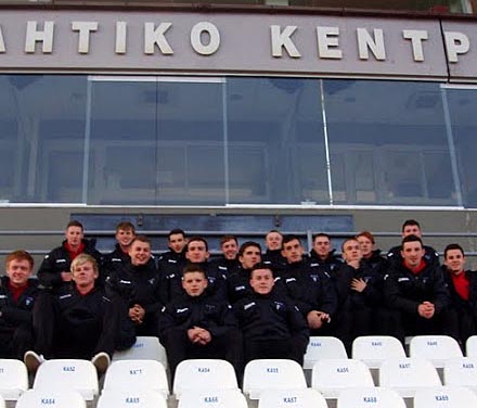 DAFC at match in Cyprus DAFC at match in Cyprus