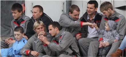 Pars squad in the stand Pars squad in the stand