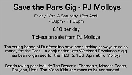 Save the Pars Gig Save the Pars Gig