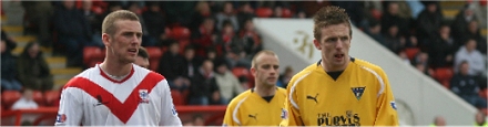 Graham Bayne and Greg Ross v Airdrie United Graham Bayne and Greg Ross v Airdrie United