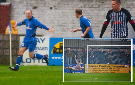 Jamie Longworth put Stranraer 1-0 up