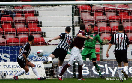 Dunfermline v Hearts 0-1