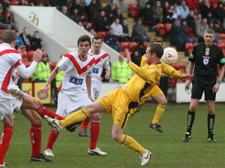 Andy Kirk v Airdrie United Andy Kirk v Airdrie United