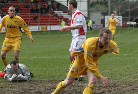 Dunfermline equalise v Airdrie United Dunfermline equalise v Airdrie United