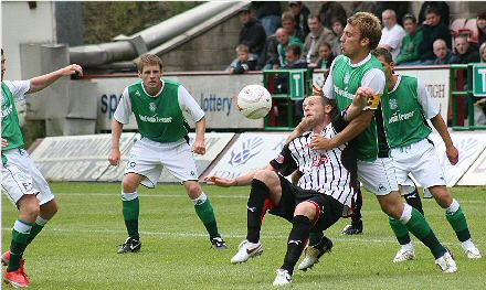 Andy Kirk v Hibs Andy Kirk v Hibs
