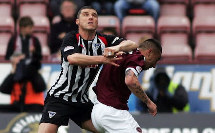 Austin McCann v Hearts Austin McCann v Hearts