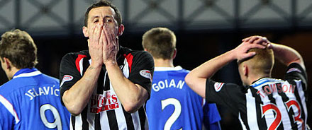 Alex Keddie v Rangers