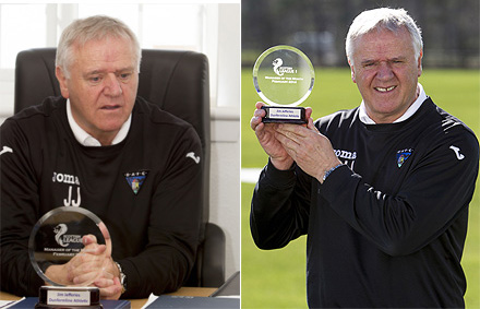 JIM JEFFERIES MANAGER OF THE MONTH FEB 2014 JIM JEFFERIES MANAGER OF THE MONTH FEB 2014