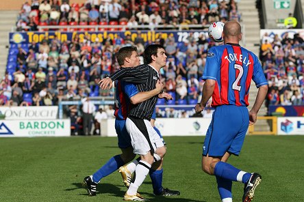 Owen Morrison in a hold