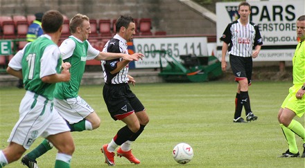 David Graham v Hibs 18.07.09 David Graham v Hibs 18.07.09
