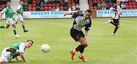 David Graham v Hibs 18.07.09 David Graham v Hibs 18.07.09