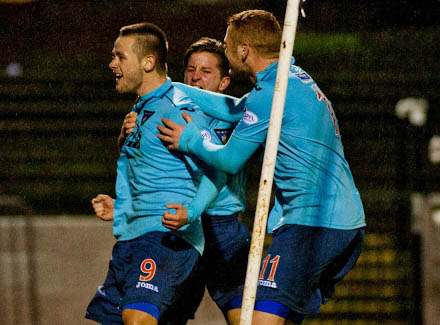 Ryan Wallace celebrates Ryan Wallace celebrates
