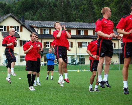 Pars training in Obertraun Pars training in Obertraun
