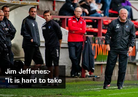 Jim Jefferies v East Fife Jim Jefferies v East Fife