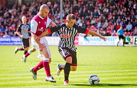 Ryan Wallace v Arbroath Ryan Wallace v Arbroath