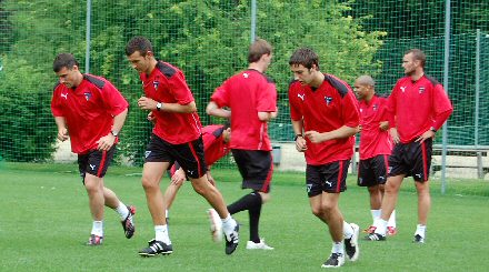 Pars training in Obertraun Pars training in Obertraun