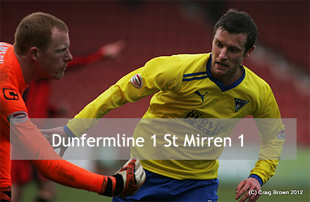 Dunfermline 1 St Mirren 1 Dunfermline 1 St Mirren 1