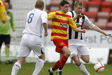 Kevin Rutkiewicz v Partick Thistle Kevin Rutkiewicz v Partick Thistle