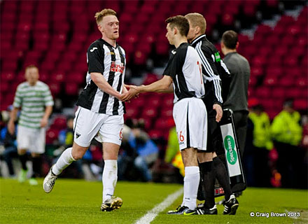 Scott Gray comes on for Chris Kane Scott Gray comes on for Chris Kane