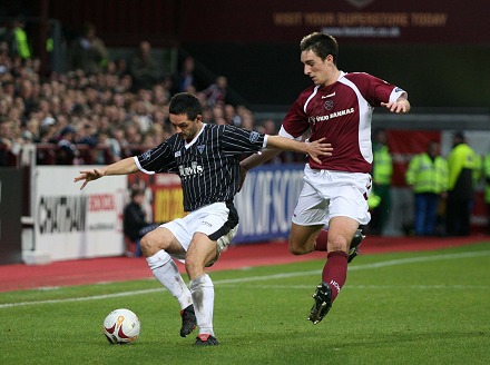 Gary Mason v Hearts 28/10/06 Gary Mason v Hearts 28/10/06