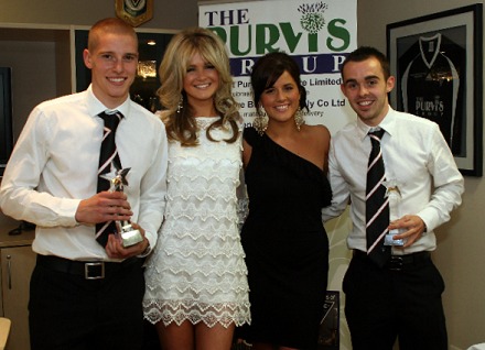 Calum Woods and Nick Phinn receive Player of the Year Awards Calum Woods and Nick Phinn receive Player of the Year Awards