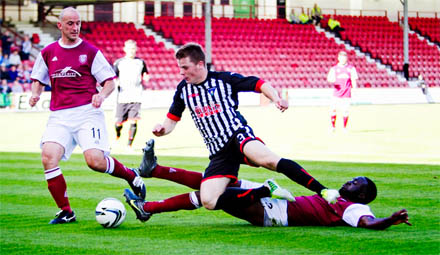 Alex Whittle v Arbroath Alex Whittle v Arbroath