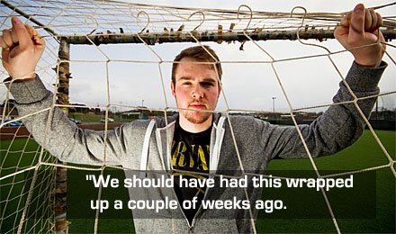 "We should have had this wrapped up a couple of weeks ago.
